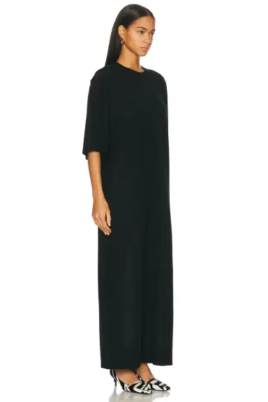 TOTEME Merino Knit Tee Dress | Thumbnail 2 TOTEME Merino Knit Tee Dress | Thumbnail 2