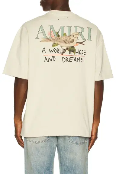 Amiri Hope And Dreams Oversized Tee | Thumbnail 1 Amiri Hope And Dreams Oversized Tee | Thumbnail 1