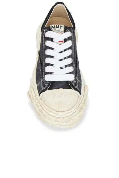 Maison MIHARA YASUHIRO Peterson 23Original Sole Embroidery Vintage Effect Canvas Low Top Sneaker | Thumbnail 4 Maison MIHARA YASUHIRO Peterson 23Original Sole Embroidery Vintage Effect Canvas Low Top Sneaker | Thumbnail 4