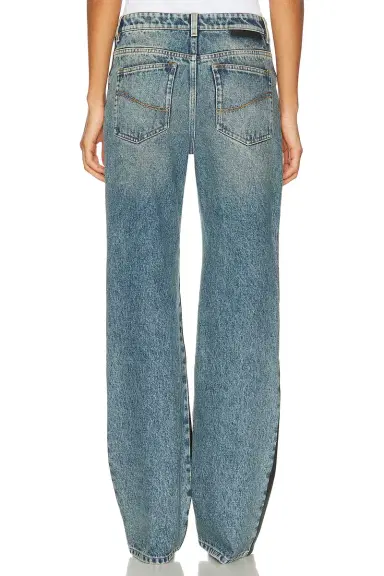 Stella McCartney Laced Denim Chap | Thumbnail 4 Stella McCartney Laced Denim Chap | Thumbnail 4
