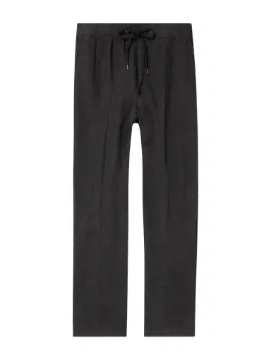 James Perse Garment-Dyed Straight-Leg Linen Drawstring Trousers - Men | Thumbnail 1 James Perse Garment-Dyed Straight-Leg Linen Drawstring Trousers - Men | Thumbnail 1