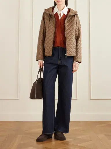 Max Mara Padded Quilted Shell Jacket | Thumbnail 2 Max Mara Padded Quilted Shell Jacket | Thumbnail 2