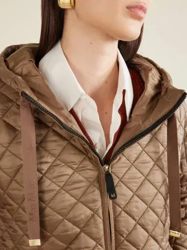 Max Mara Padded Quilted Shell Jacket | Thumbnail 5 Max Mara Padded Quilted Shell Jacket | Thumbnail 5
