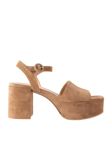 Gianvito Rossi Carol 35 Suede Platform Sandals | Thumbnail 1 Gianvito Rossi Carol 35 Suede Platform Sandals | Thumbnail 1