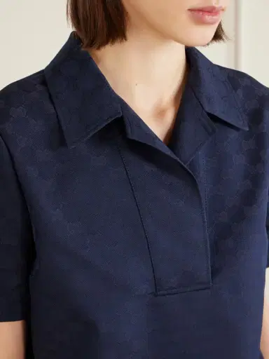 Gucci Jacquard Polo Top | Thumbnail 5 Gucci Jacquard Polo Top | Thumbnail 5
