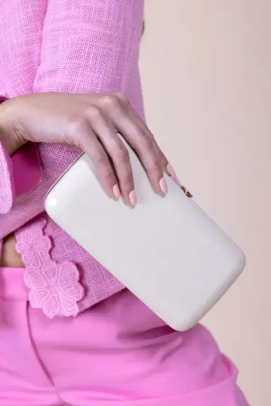 JEFFREY LEVINSON Finley Clutch - Light Sand | Thumbnail 3 JEFFREY LEVINSON Finley Clutch - Light Sand | Thumbnail 3