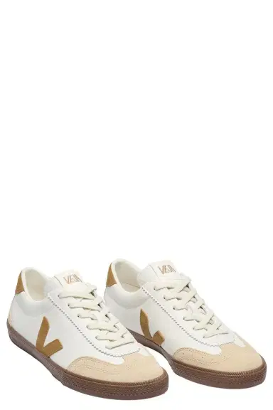 Veja Volley Sneaker - White Tent Bark | Thumbnail 5 Veja Volley Sneaker - White Tent Bark | Thumbnail 5