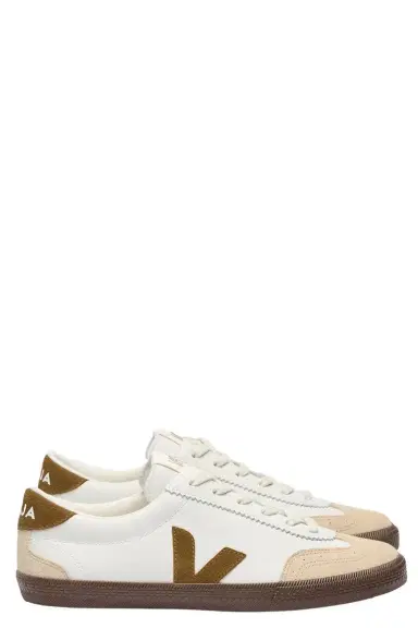 Veja Volley Sneaker - White Tent Bark | Thumbnail 1 Veja Volley Sneaker - White Tent Bark | Thumbnail 1