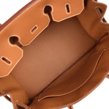 HERMÈS Hermes Birkin 35 Gold Togo Gold Hardware | Thumbnail 8 HERMÈS Hermes Birkin 35 Gold Togo Gold Hardware | Thumbnail 8