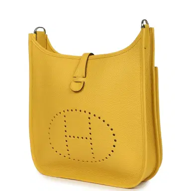 HERMÈS Hermes Evelyne III PM Sun Clemence Palladium Hardware | Thumbnail 5 HERMÈS Hermes Evelyne III PM Sun Clemence Palladium Hardware | Thumbnail 5
