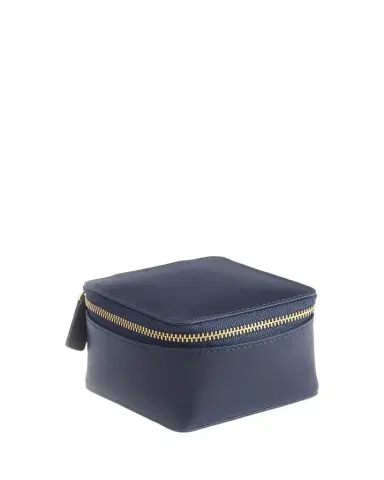 ROYCE New York Monogrammed Leather Jewelry Trinket Case, Personalized | Thumbnail 1 ROYCE New York Monogrammed Leather Jewelry Trinket Case, Personalized | Thumbnail 1