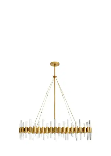 Arteriors Haskell Oval Chandelier | Thumbnail 1 Arteriors Haskell Oval Chandelier | Thumbnail 1