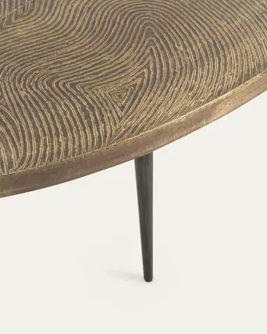 Arteriors Rein Brass Coffee Table | Thumbnail 3 Arteriors Rein Brass Coffee Table | Thumbnail 3