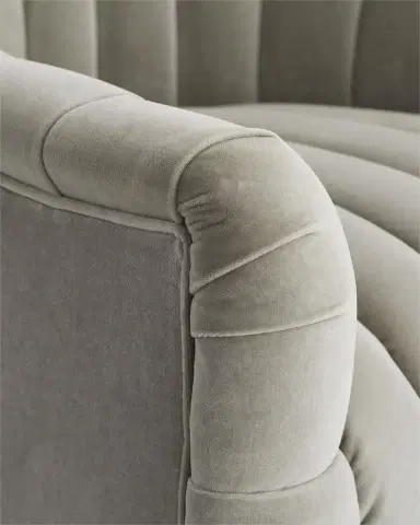 Arteriors Springsteen Velvet Swivel Chair | Thumbnail 4 Arteriors Springsteen Velvet Swivel Chair | Thumbnail 4