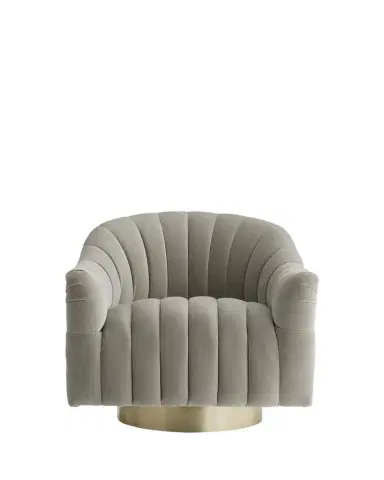 Arteriors Springsteen Velvet Swivel Chair | Thumbnail 1 Arteriors Springsteen Velvet Swivel Chair | Thumbnail 1