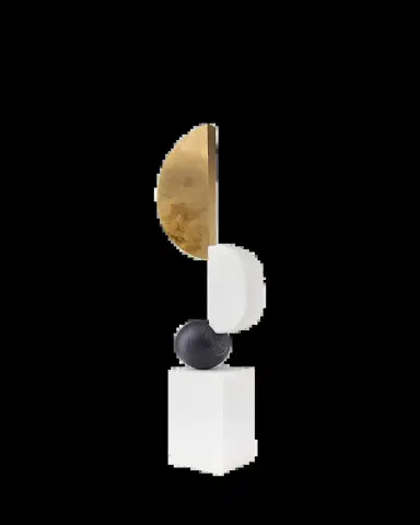 Arteriors Hiroshi 52" Floor Sculpture | Thumbnail 5 Arteriors Hiroshi 52" Floor Sculpture | Thumbnail 5