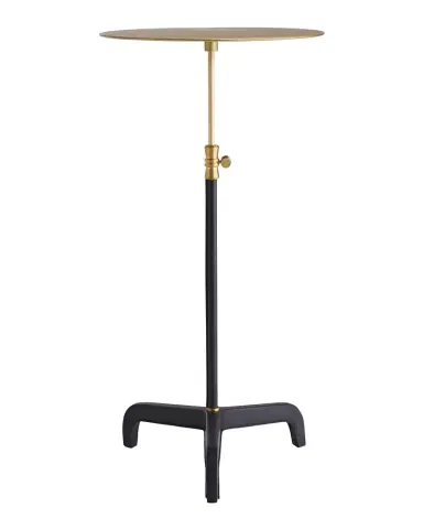 Arteriors Addison Adjustable Leather Accent Table | Thumbnail 1 Arteriors Addison Adjustable Leather Accent Table | Thumbnail 1
