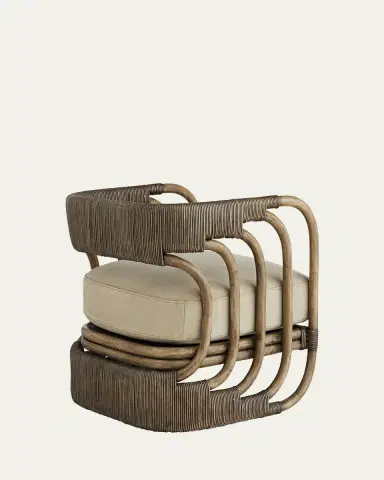 Arteriors Hamza Leather Chair | Thumbnail 4 Arteriors Hamza Leather Chair | Thumbnail 4