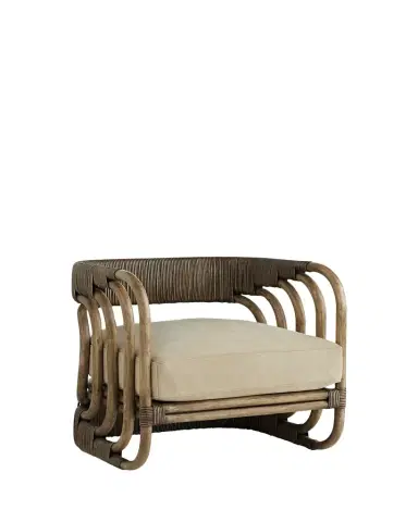 Arteriors Hamza Leather Chair | Thumbnail 1 Arteriors Hamza Leather Chair | Thumbnail 1