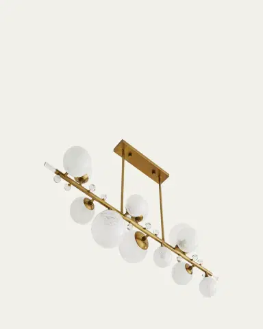 Arteriors Troon 56" 12-Light Chandelier | Thumbnail 4 Arteriors Troon 56" 12-Light Chandelier | Thumbnail 4