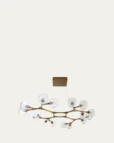 Arteriors Mahowald 70" 16-Light Fixed Chandelier | Thumbnail 2 Arteriors Mahowald 70" 16-Light Fixed Chandelier | Thumbnail 2