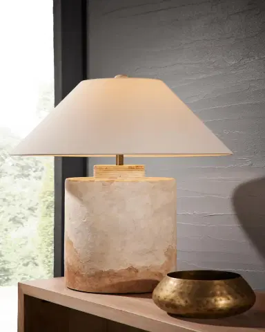Arteriors Samala 28" Terracotta Table Lamp | Thumbnail 2 Arteriors Samala 28" Terracotta Table Lamp | Thumbnail 2