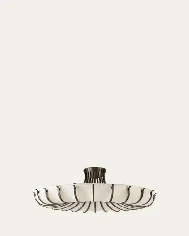 Arteriors Chambers 52" 10-Light Flush Mount | Thumbnail 3 Arteriors Chambers 52" 10-Light Flush Mount | Thumbnail 3