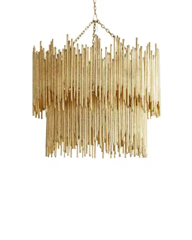 Arteriors Prescott 28" 8-Light 2-Tier Chandelier | Thumbnail 1 Arteriors Prescott 28" 8-Light 2-Tier Chandelier | Thumbnail 1