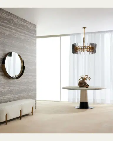 Arteriors Klaus 26" 8-Light Chandelier | Thumbnail 2 Arteriors Klaus 26" 8-Light Chandelier | Thumbnail 2