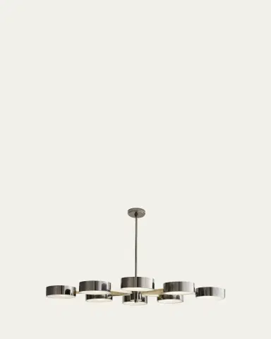 Arteriors Linus 52" 8-Light Starburst Chandelier | Thumbnail 2 Arteriors Linus 52" 8-Light Starburst Chandelier | Thumbnail 2