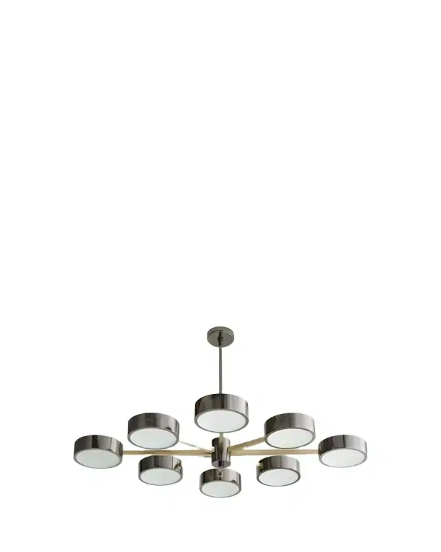 Linus 52" 8-Light Starburst Chandelier Linus 52" 8-Light Starburst Chandelier