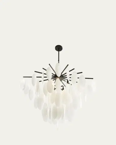 Arteriors Tiffany 42" 8-Light Chandelier | Thumbnail 2 Arteriors Tiffany 42" 8-Light Chandelier | Thumbnail 2