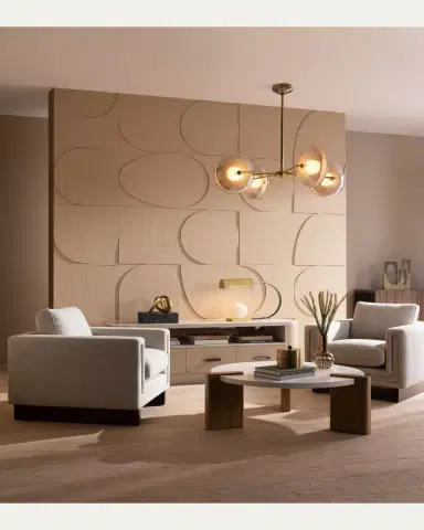 Arteriors Whitney 42" 4-Light LED Chandelier | Thumbnail 2 Arteriors Whitney 42" 4-Light LED Chandelier | Thumbnail 2