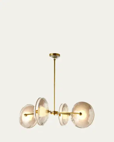 Arteriors Whitney 42" 4-Light LED Chandelier | Thumbnail 3 Arteriors Whitney 42" 4-Light LED Chandelier | Thumbnail 3