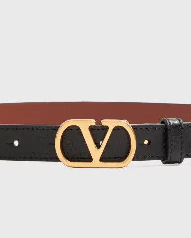 Valentino Garavani Reversible VLogo Signature Leather Belt | Thumbnail 5 Valentino Garavani Reversible VLogo Signature Leather Belt | Thumbnail 5