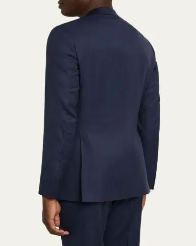 Brioni Men's Wool Micro-Herringbone Two-Piece Suit | Thumbnail 5 Brioni Men's Wool Micro-Herringbone Two-Piece Suit | Thumbnail 5