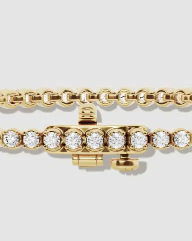 Jennifer Fisher JF Lab - Round Cut Tennis Anklet | Thumbnail 2 Jennifer Fisher JF Lab - Round Cut Tennis Anklet | Thumbnail 2
