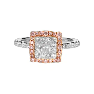 Gregg Ruth Gregg Ruth 18K White & Rose Gold Diamond 1ct. Engagement Ring Sz. 6.5 by The Solist | Thumbnail 1 Gregg Ruth Gregg Ruth 18K White & Rose Gold Diamond 1ct. Engagement Ring Sz. 6.5 by The Solist | Thumbnail 1