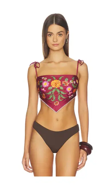 Agua Bendita x REVOLVE Avorio Bikini Top | Thumbnail 1 Agua Bendita x REVOLVE Avorio Bikini Top | Thumbnail 1
