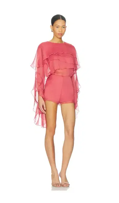 Bardot Carson Ruffle Playsuit | Thumbnail 2 Bardot Carson Ruffle Playsuit | Thumbnail 2
