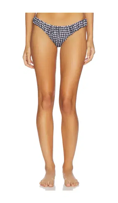 CAROLINE CONSTAS Dorit Ruched Bikini Bottom | Thumbnail 1 CAROLINE CONSTAS Dorit Ruched Bikini Bottom | Thumbnail 1