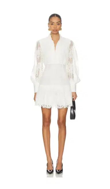 Bardot Olessia Lace Mini Dress | Thumbnail 1 Bardot Olessia Lace Mini Dress | Thumbnail 1