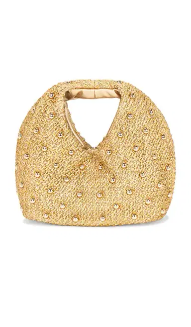 Dolce Vita Studded Raffia Bag | Thumbnail 2 Dolce Vita Studded Raffia Bag | Thumbnail 2