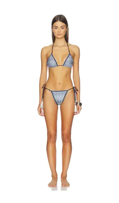 HANNE BLOCH Knit Triangle Bikini Set | Thumbnail 1 HANNE BLOCH Knit Triangle Bikini Set | Thumbnail 1