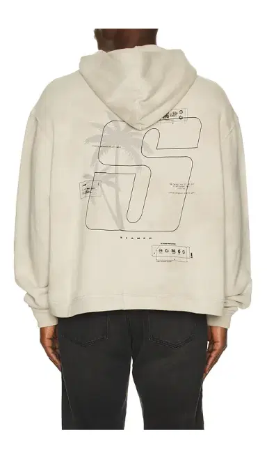 Stampd Transit Tie Dye Cropped Hoodie | Thumbnail 1 Stampd Transit Tie Dye Cropped Hoodie | Thumbnail 1