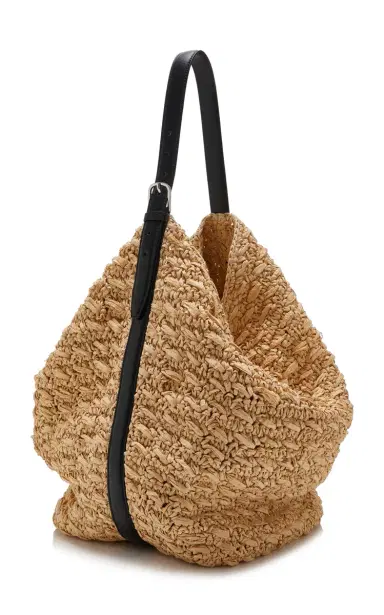 Toteme Belted Raffia Tote | Thumbnail 3 Toteme Belted Raffia Tote | Thumbnail 3