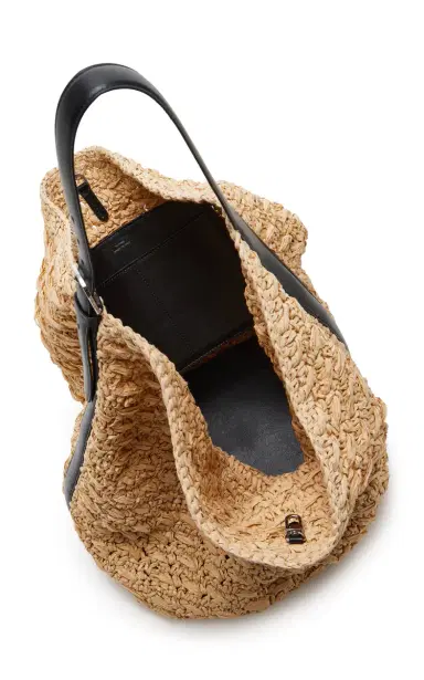 Toteme Belted Raffia Tote | Thumbnail 5 Toteme Belted Raffia Tote | Thumbnail 5
