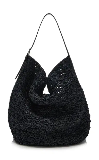 Toteme Belted Raffia Tote | Thumbnail 1 Toteme Belted Raffia Tote | Thumbnail 1
