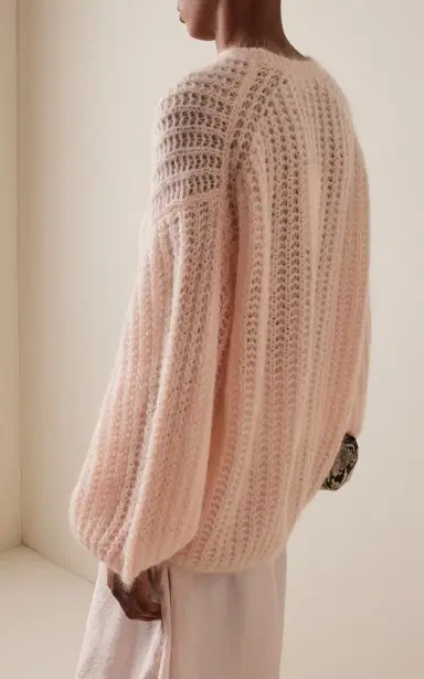 Toteme Oversized Mohair-Blend Sweater | Thumbnail 4 Toteme Oversized Mohair-Blend Sweater | Thumbnail 4