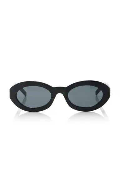 Saint Laurent Round-Frame Acetate Sunglasses | Thumbnail 2 Saint Laurent Round-Frame Acetate Sunglasses | Thumbnail 2